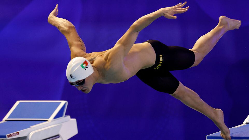 Diogo Ribeiro Na Final Dos Metros Mariposa Dos Mundiais De Nata O