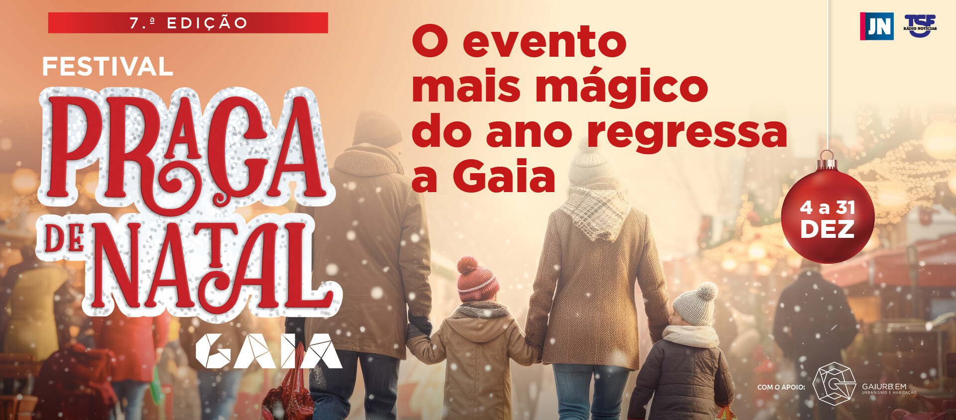 Festival Pra A De Natal Gaia A Que Horas Come A A Divers O