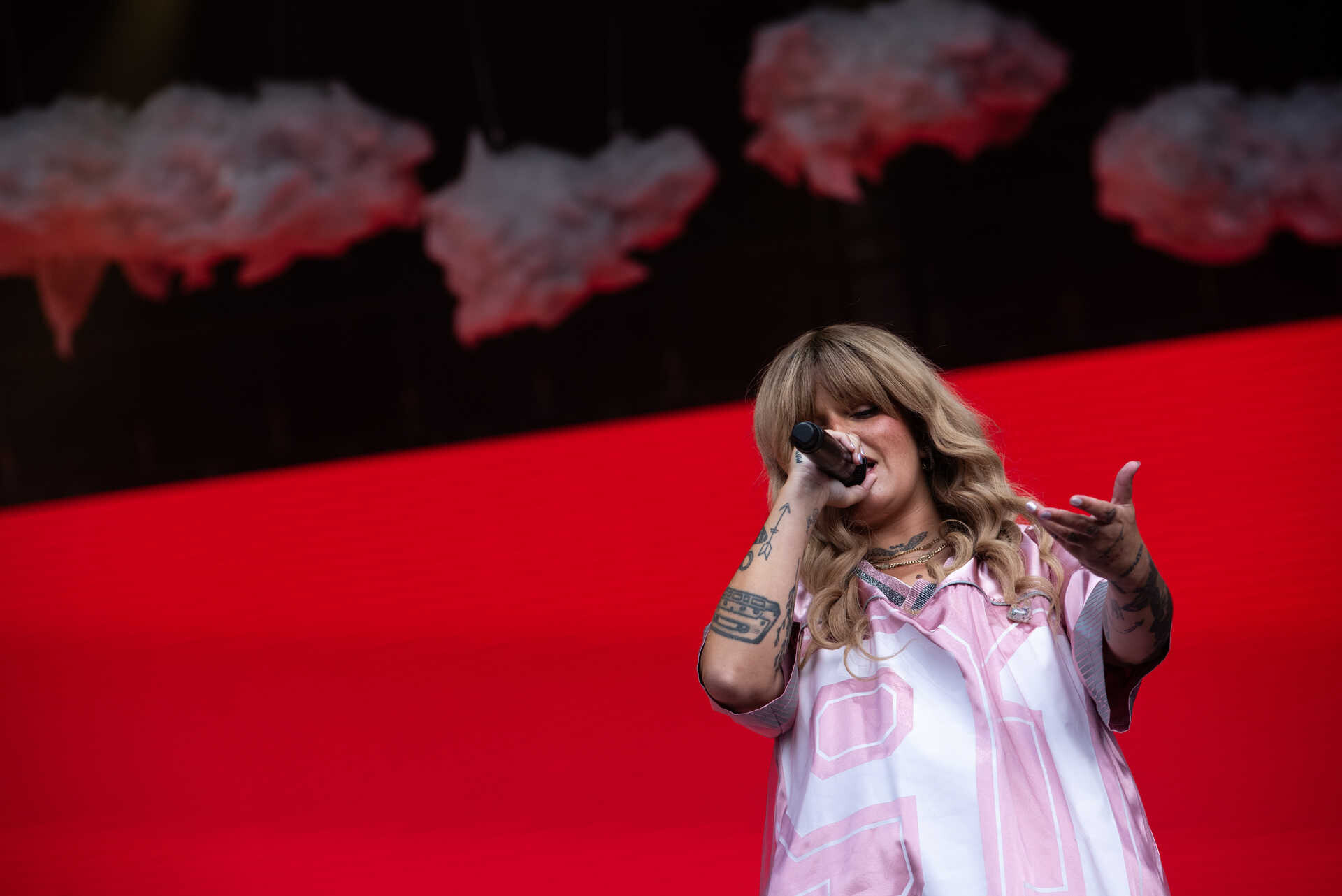 Carolina Deslandes e Pedro Abrunhosa nas festas de S Gonçalinho em Aveiro