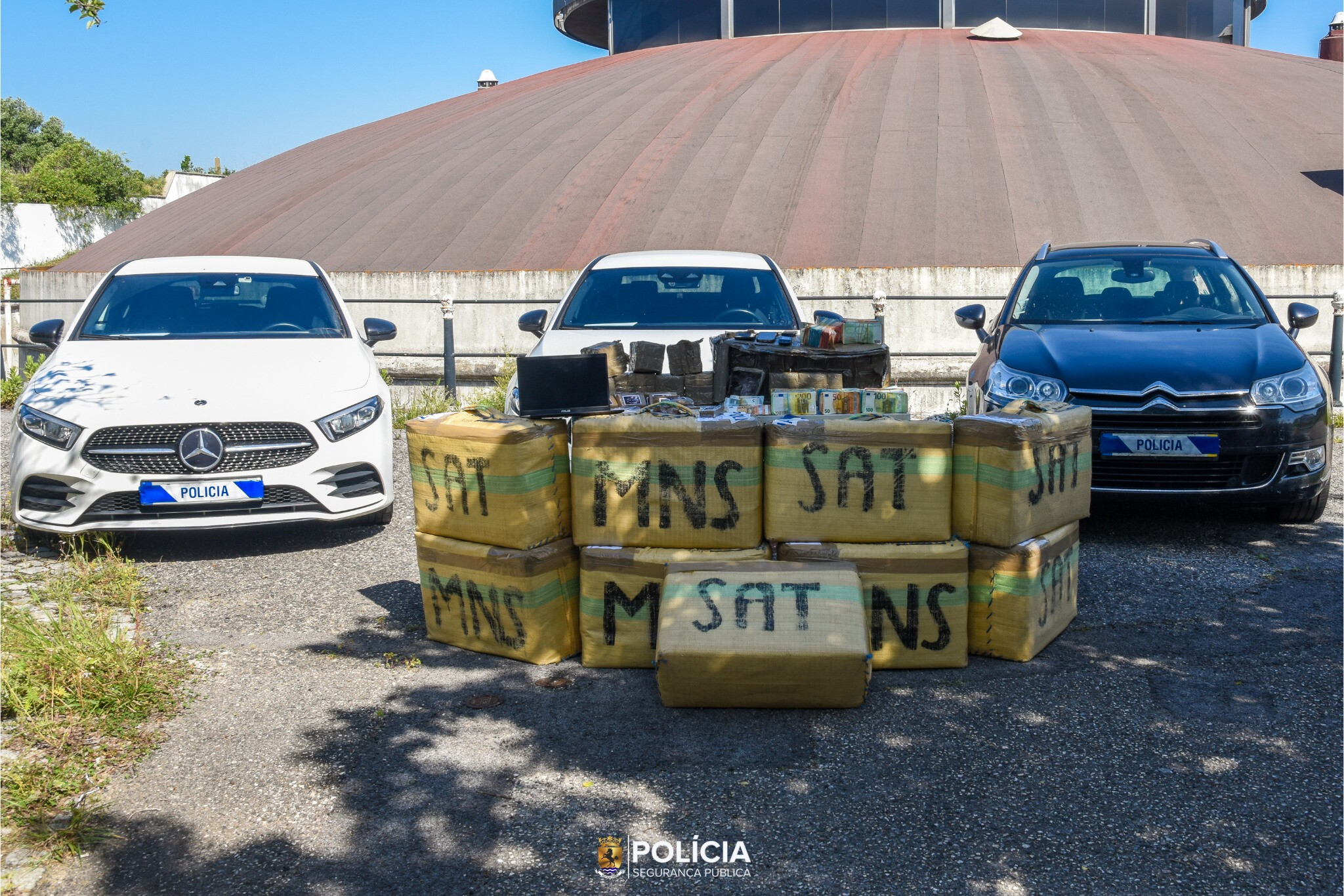 Mais De Meia Tonelada De Droga Apreendida Pela Psp No Ano Passado