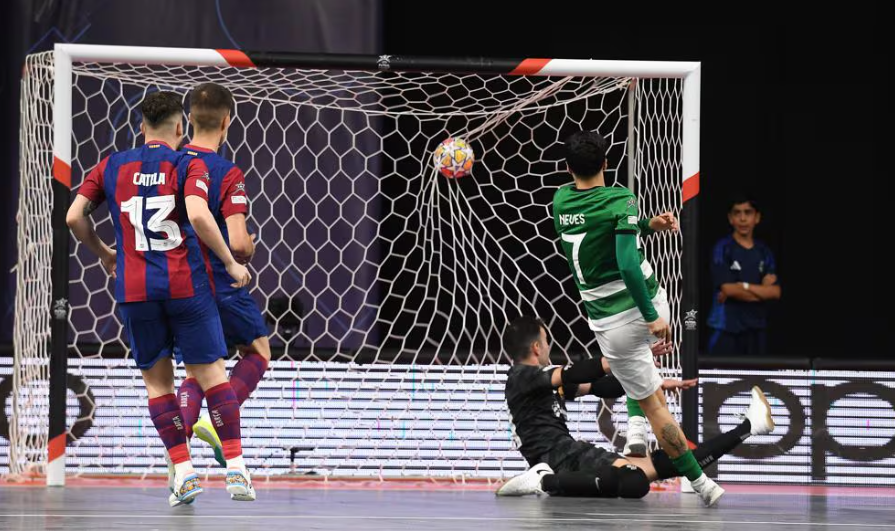 Liga Dos Campe Es De Futsal Sporting Eliminado Pelo Barcelona