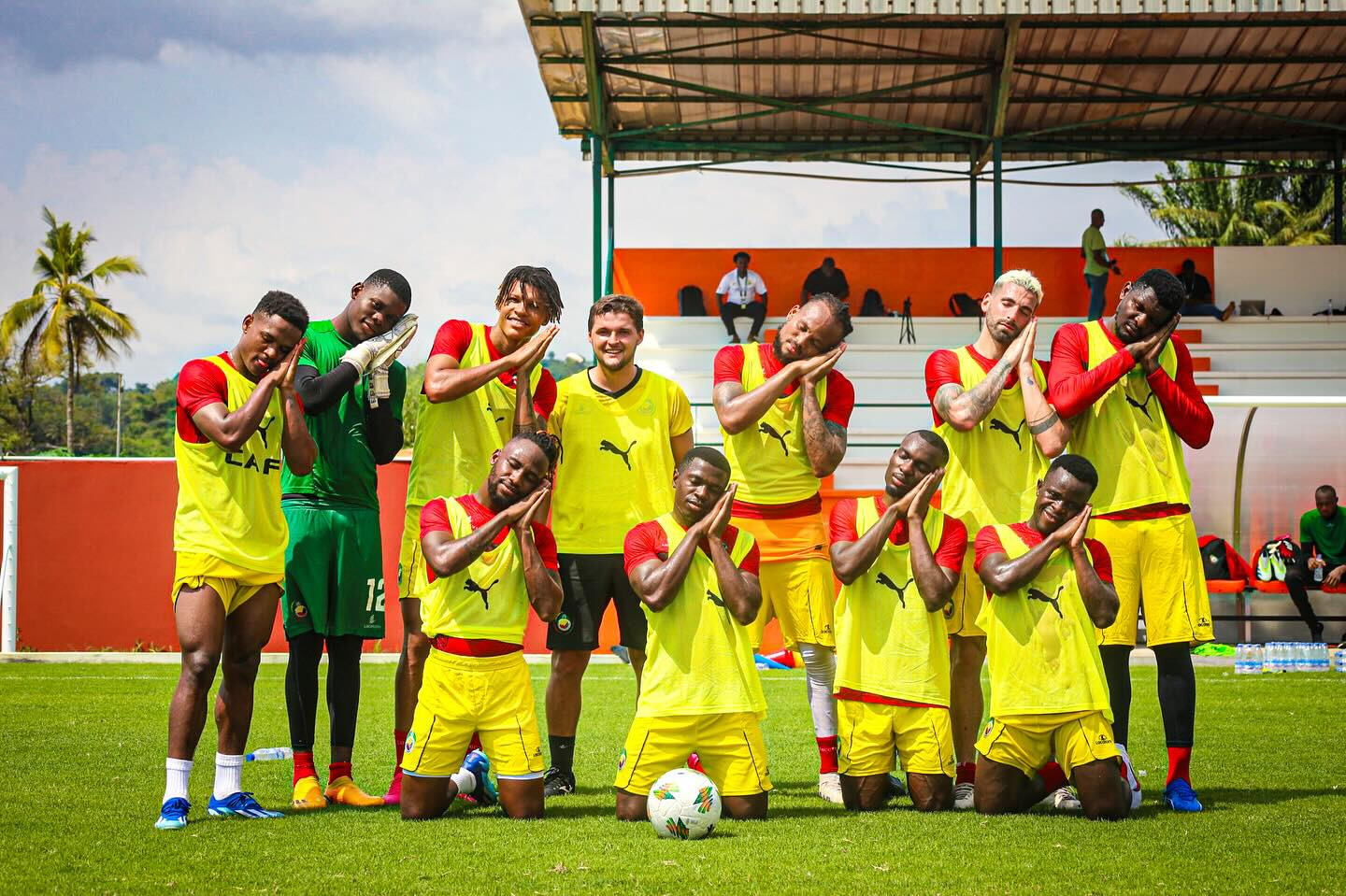 Geny Catamo e David Malembana falham primeiro jogo de Moçambique na CAN