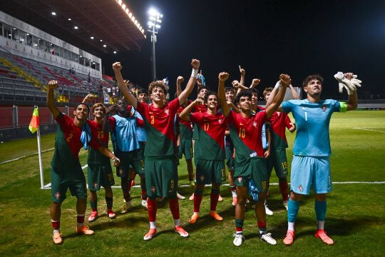 Portugal perde a França no Europeu de Sub 17 mas segura o primeiro