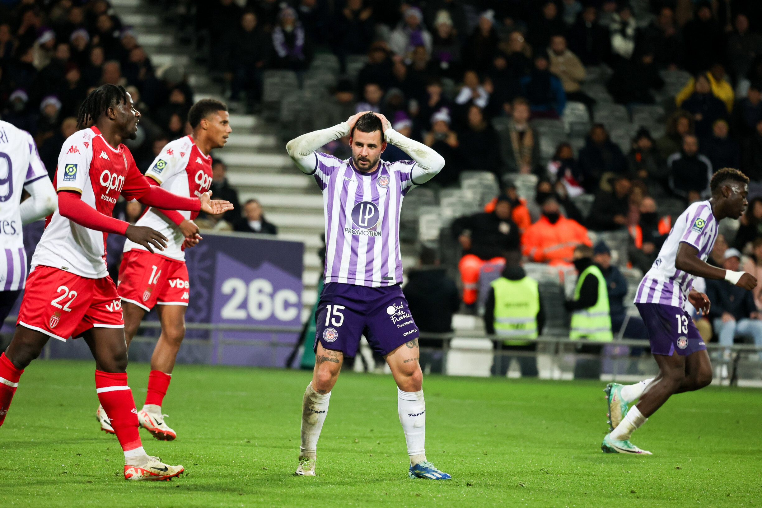 Toulouse adversário do Benfica na Liga Europa perde em casa