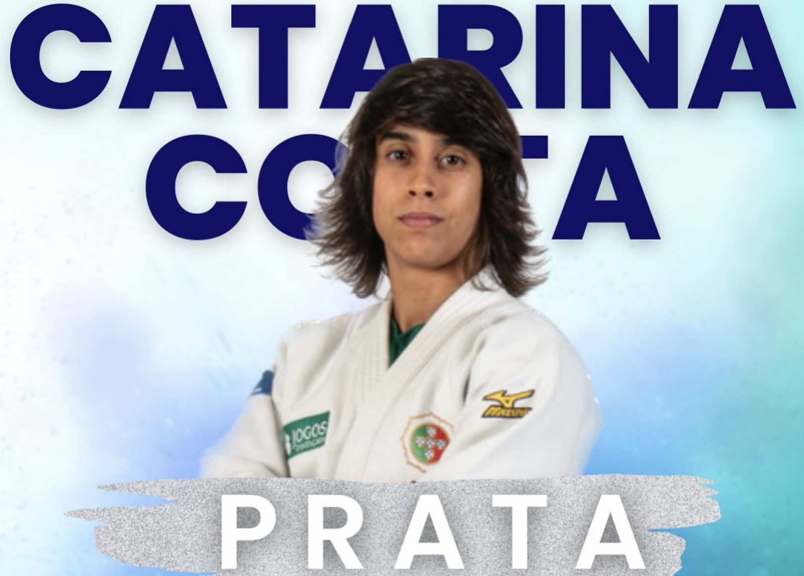 Catarina Costa repete em Montpellier vice título europeu de judo