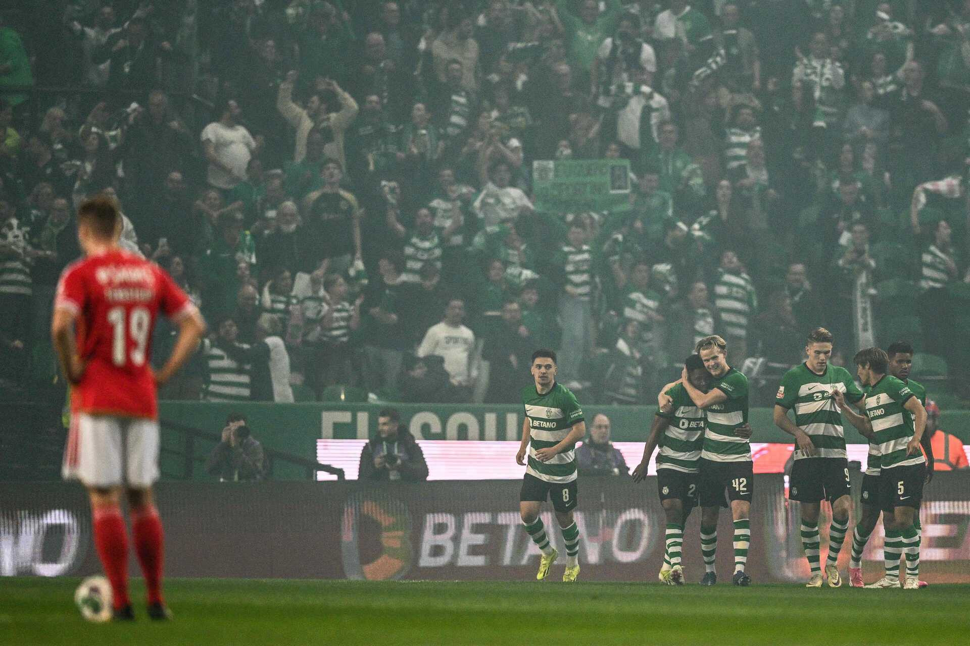 Geny Catamo foi herói e Sporting venceu o dérbi contra o Benfica