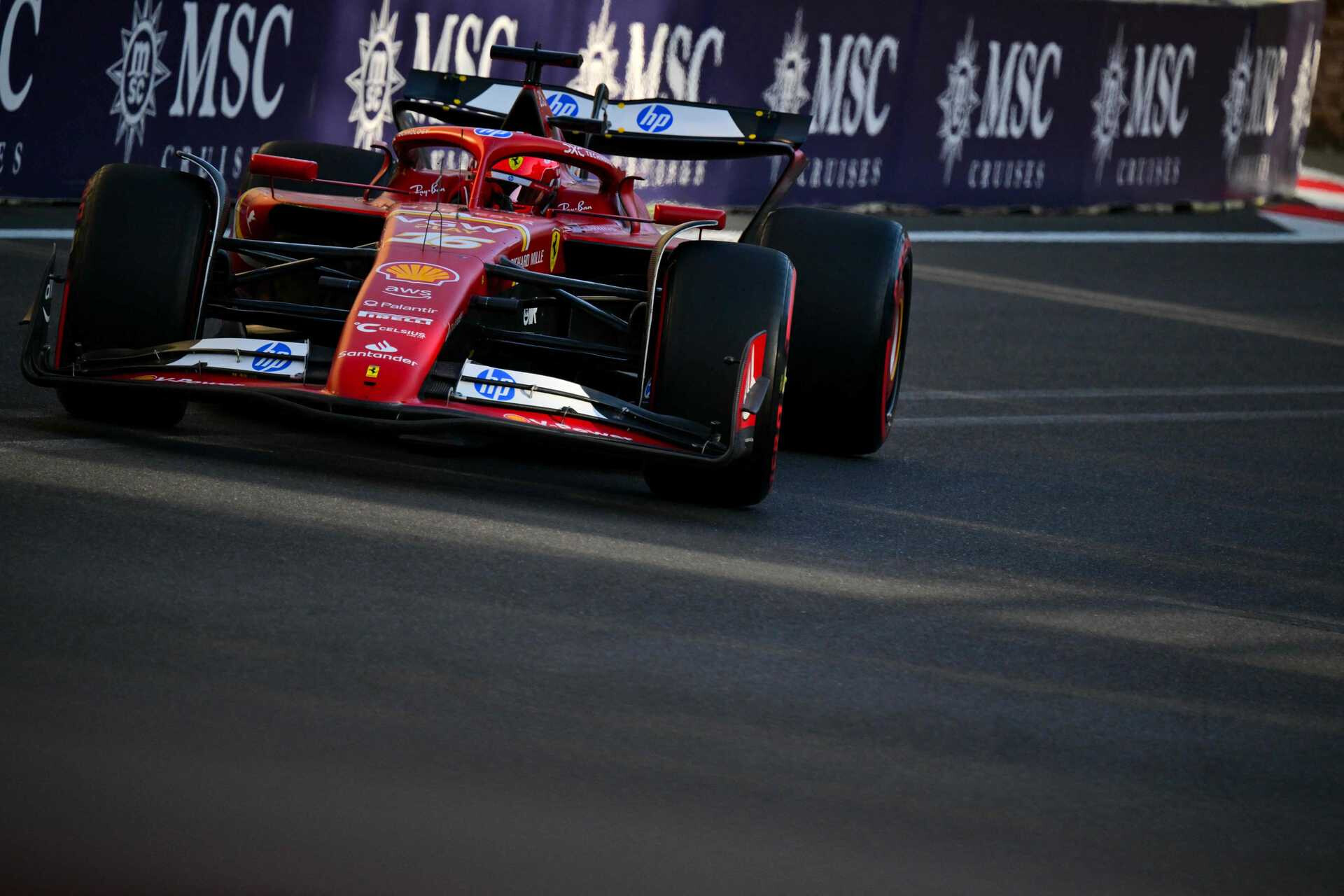 Charles Leclerc Conquista Quarta Pole Consecutiva Em Baku