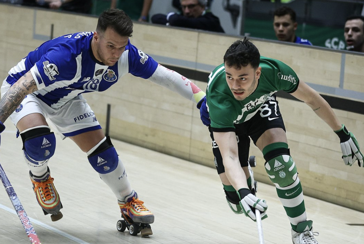 Sporting e FC Porto empatam em clássico de hóquei em patins marcado