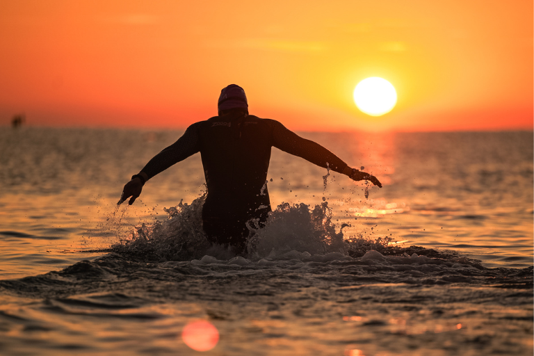 Atlantic ocean swim