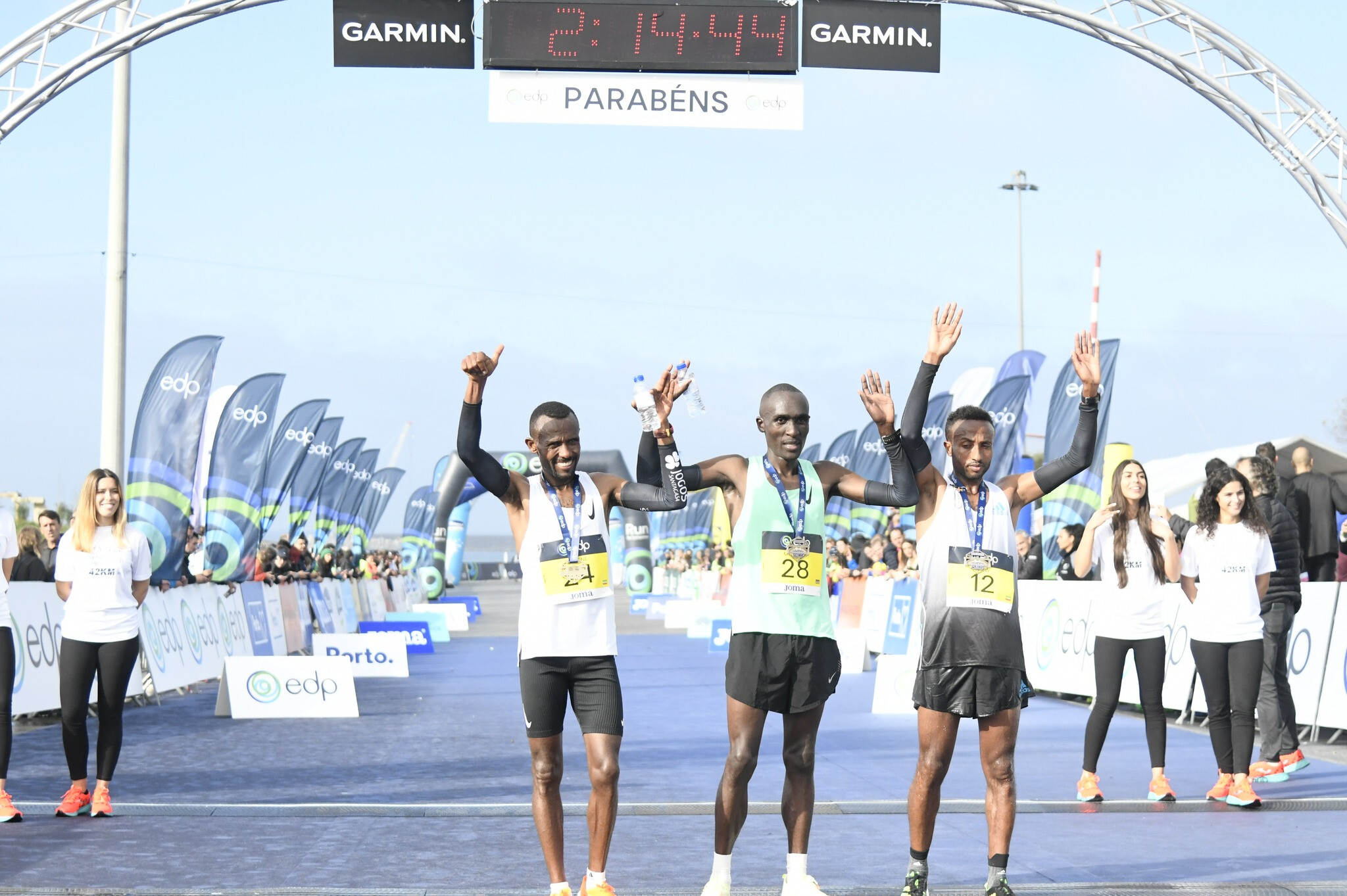 maratona do porto podio masculino