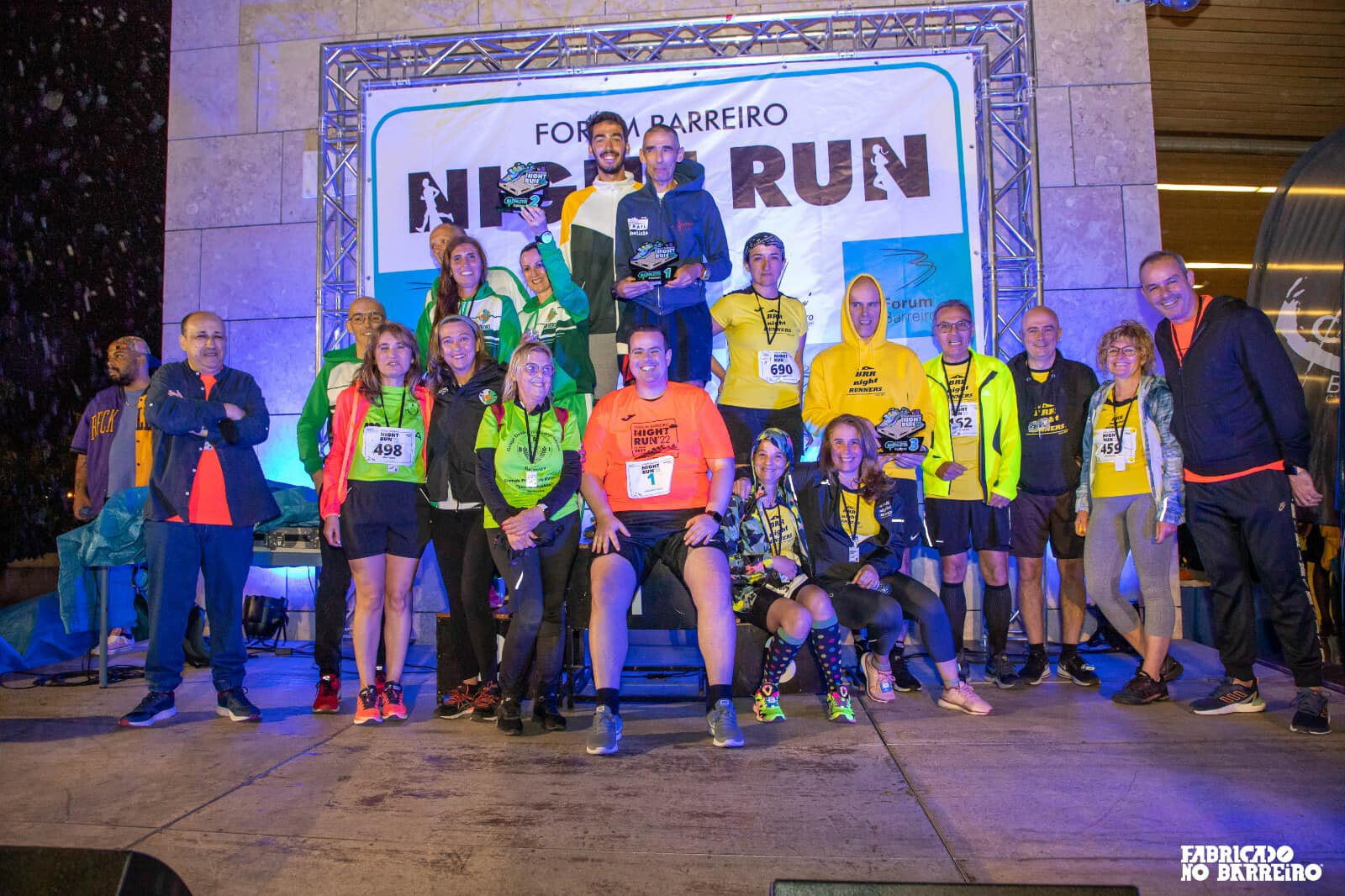 forum barreiro night run podio