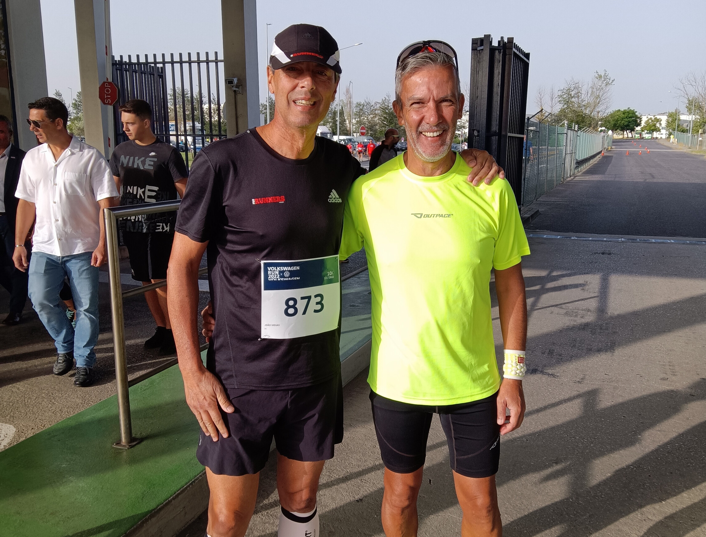 Pro runners na Corrida VW1