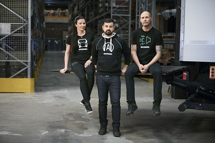 Colecção roupa Scania