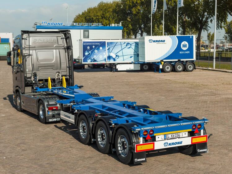 Container Chassis Box Liner SDC27 ELTU 70 KRONE1