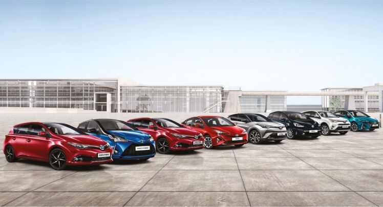 Gama de Híbridos Toyota