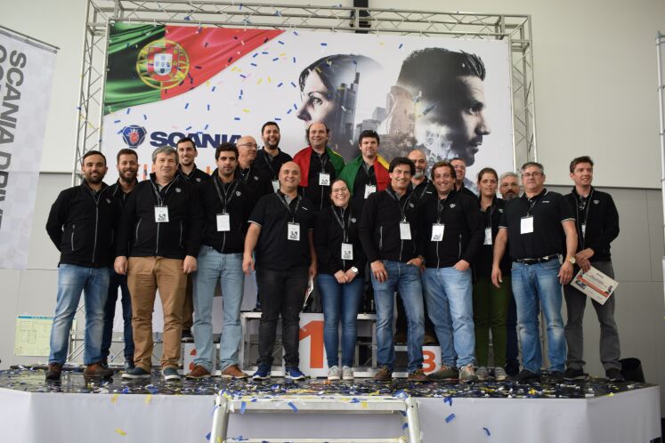 Finalistas Scania Driver Competition