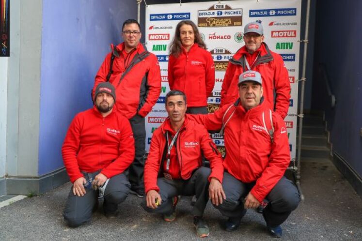Equipa Bio Ritmo no Africa Race