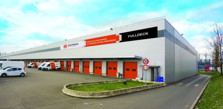 Exemplo de Placa Distrigo em França