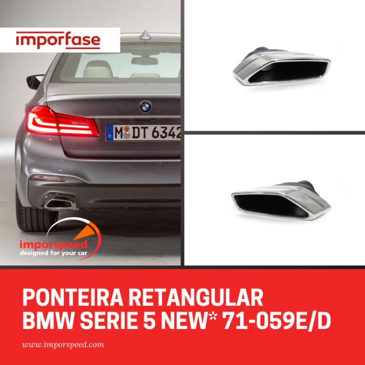PONTEIRA RETANGULAR BMW SERIE 5 NEW_ 71-059 E_D