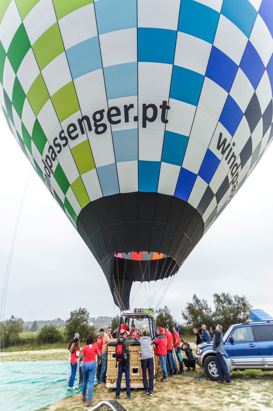 Balão da Garland - 40 metros e capacidade para 34 pessoas