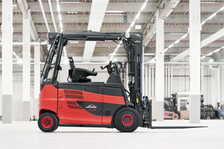 Linde Roadster com propulsão a pilha de combustível