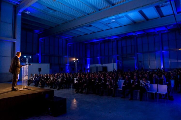 Inauguração em Madrid