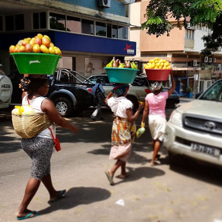 Zungueiras em Angola (Foto: Cátia Monteiro)