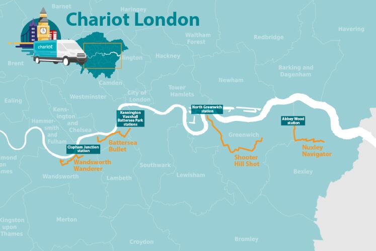 Chariot Routes London