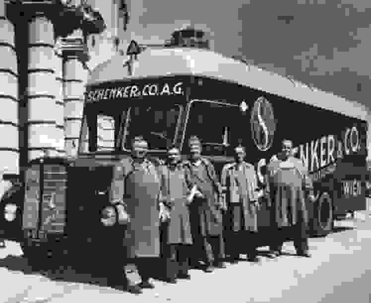 Schenker furniture transport around 1950_Credit DB Schenker