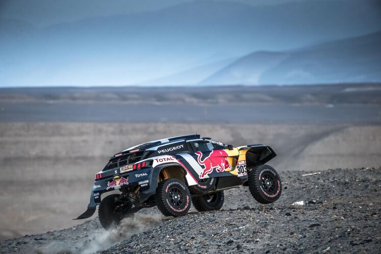 303 C Sainz - Dakar 2018 - Etapa 5
