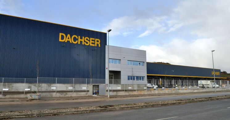 Novas instalações Dachser