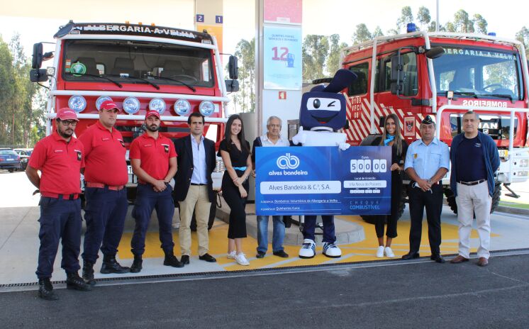 Posto Alves Bandeira_Entrega Donativo_Bombeiros Albergaria-a-Velha