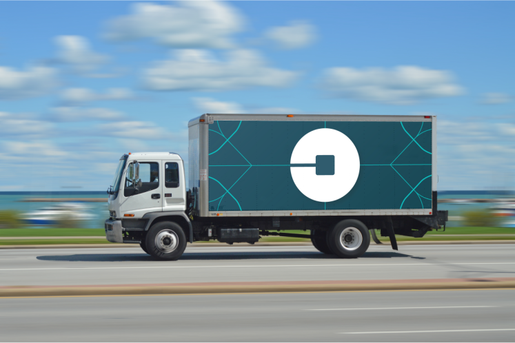 Uber truck