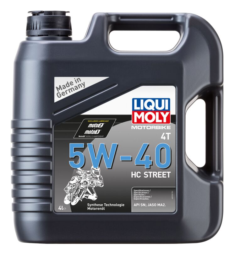 Liqui Moly: Novo Motorbike 4T 5W-40 HC Street