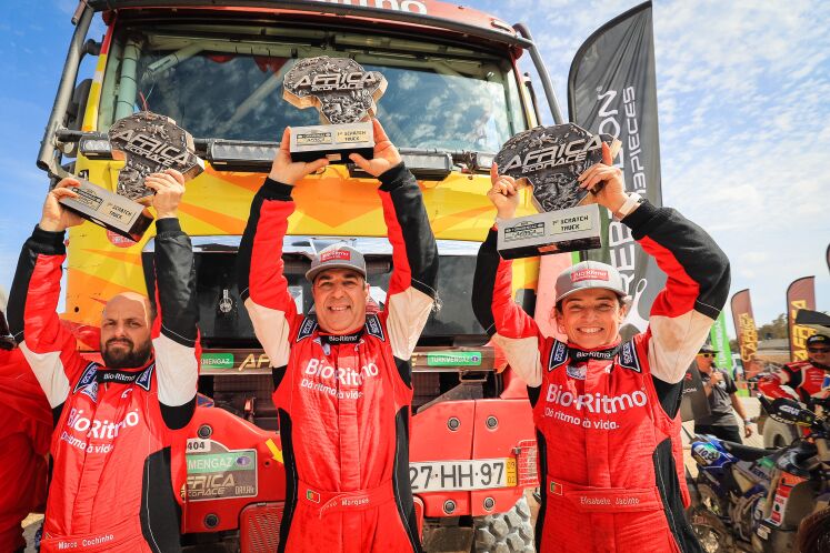 Esta foi a 10.ª vez que Elisabete Jacinto participou no Africa Eco Race Esta foi a 10.ª vez que Elisabete Jacinto participou no Africa Eco Race