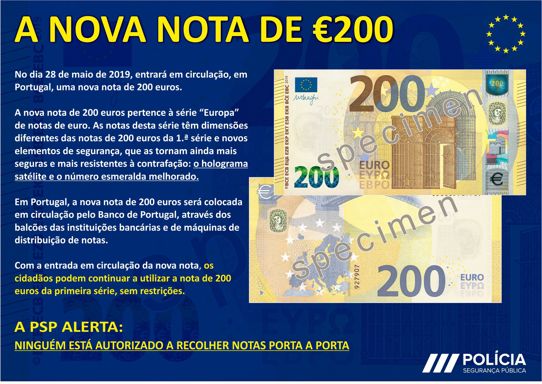 notas de 200 euros
