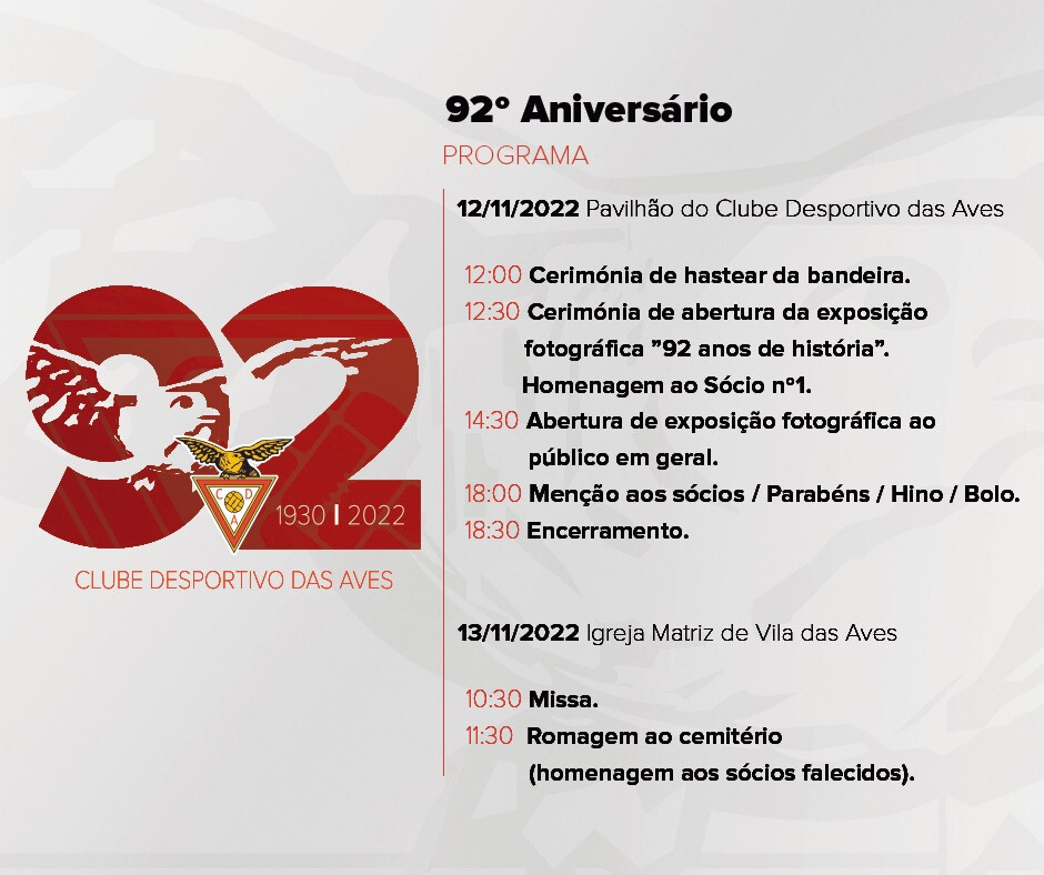 CD Aves_ Programa Aniversário