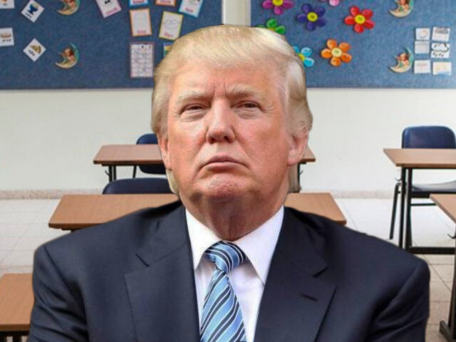 7 -levar o Donald Trump para a escola de novo