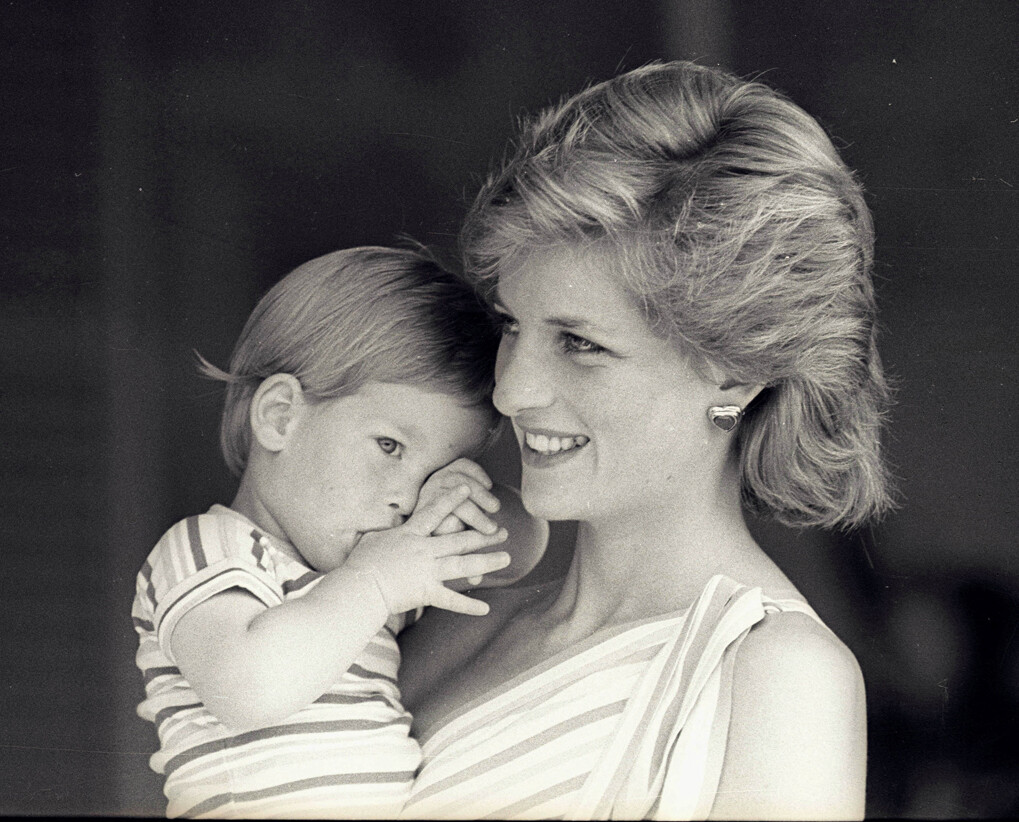 Diana com Harry  Hugh Peralta - Reuters