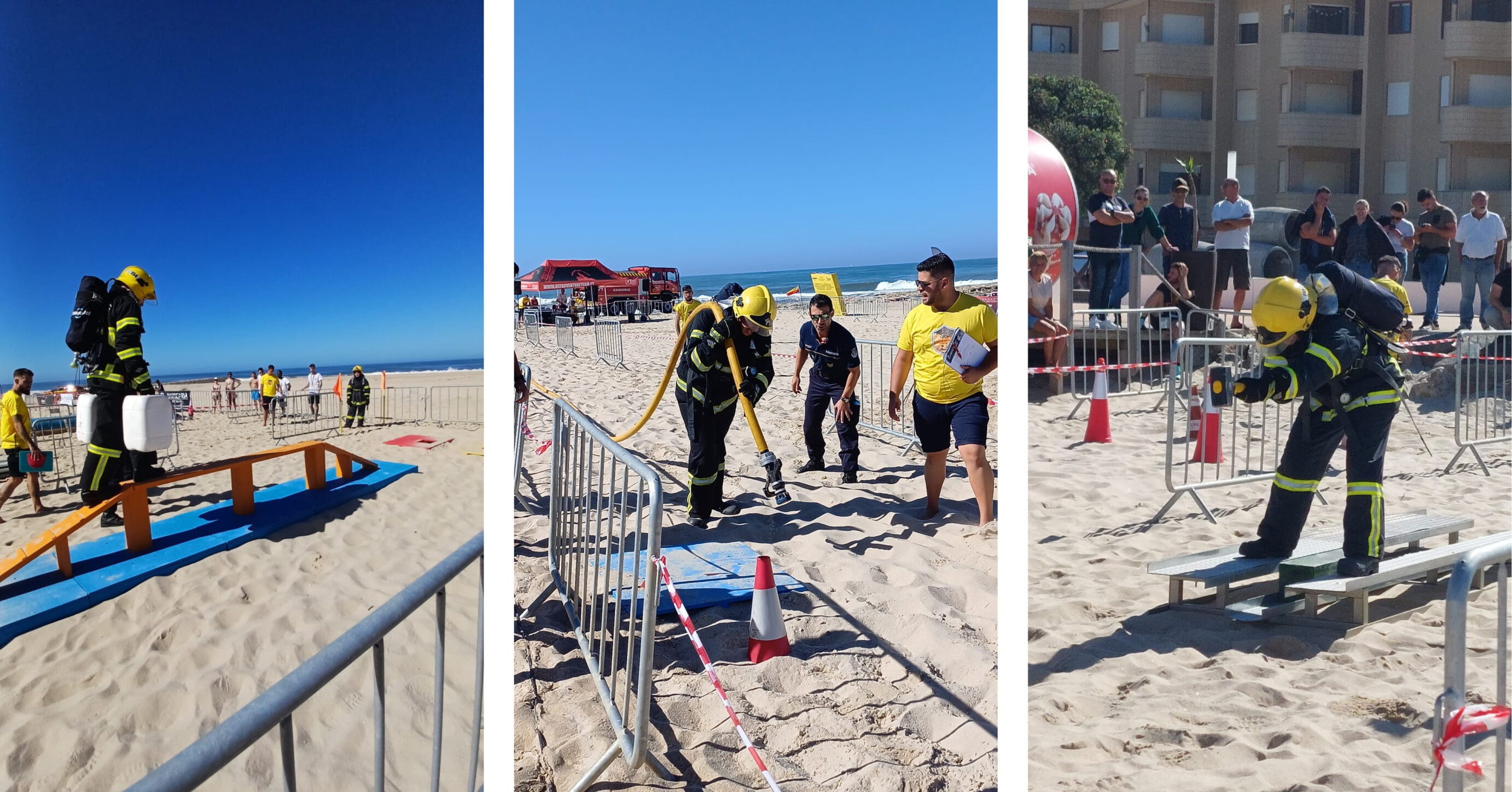 Bombeiros Voluntários Tirsenses participaram no “Bombeiro d’Areia”  (1)
