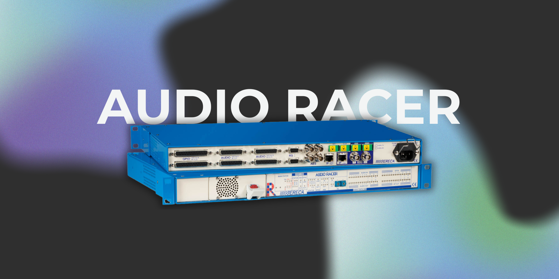 ERECA Audio Racer soluções broadcast ERECA