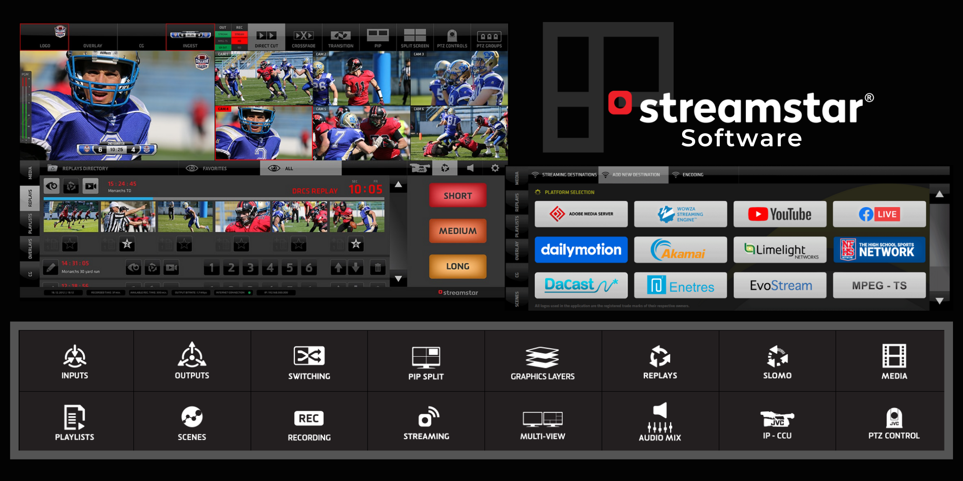Streamstar X - 3rd Generation Software