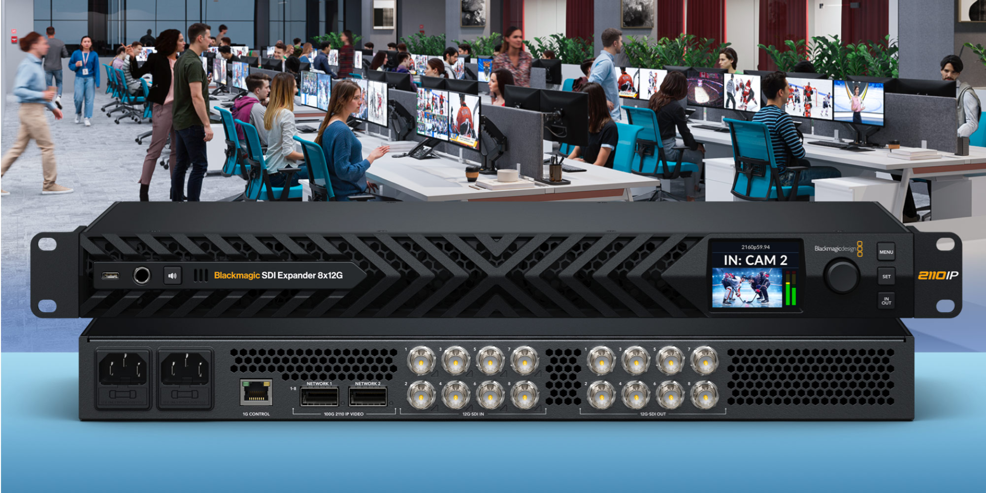 Blackmagic SDI Expander 8x12G