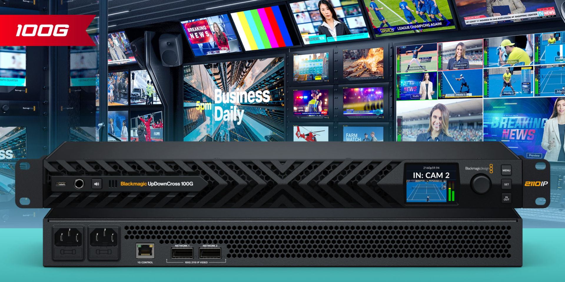 Blackmagic UpDownCross 100G