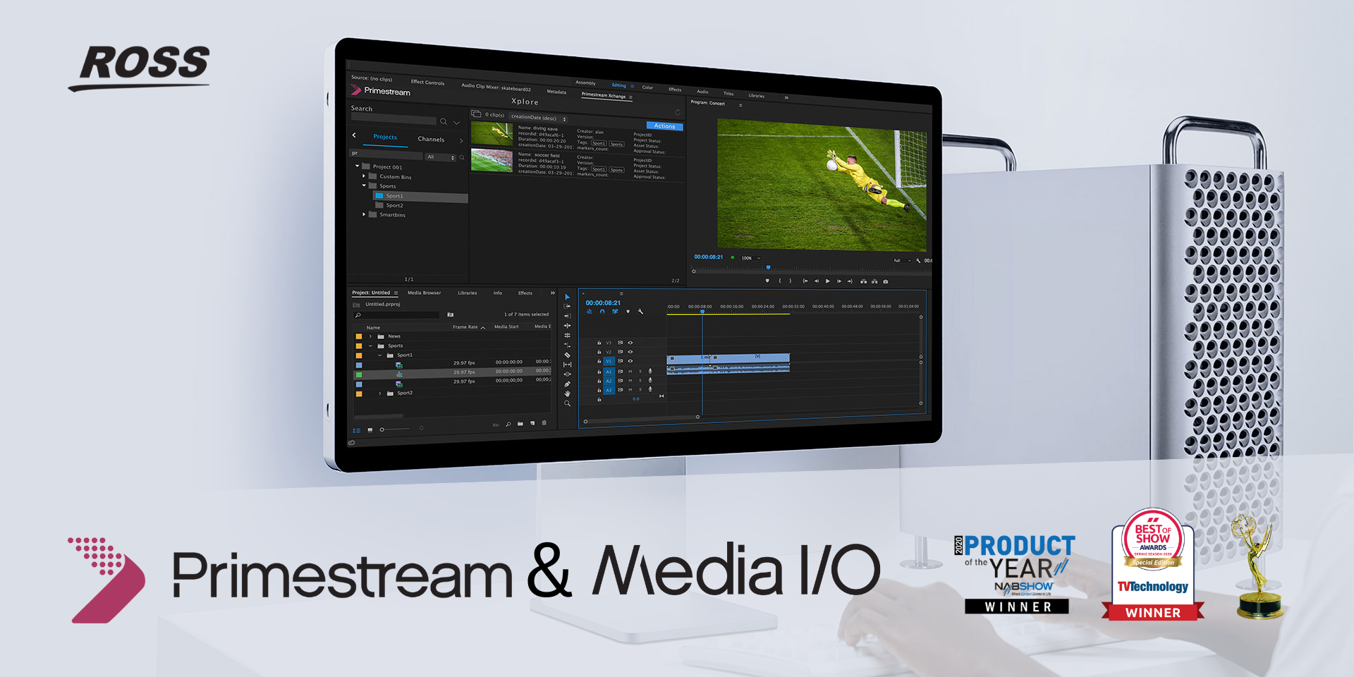 Primestream & Media IO