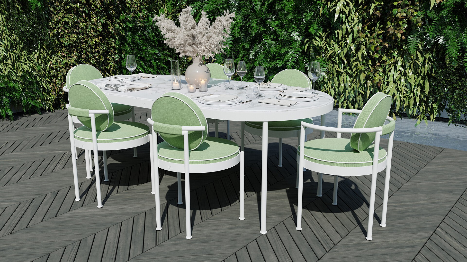 TRACE DINING SET 3