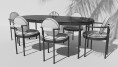 TRACE DINING TABLE BIG 8