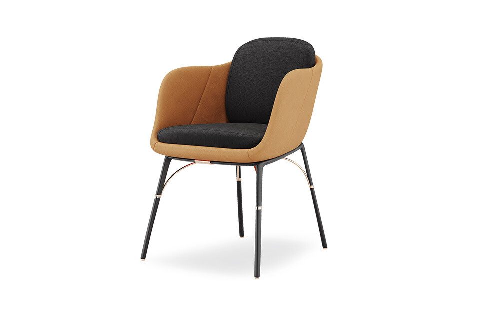 A - NERO DINING ARMCHAIR 1