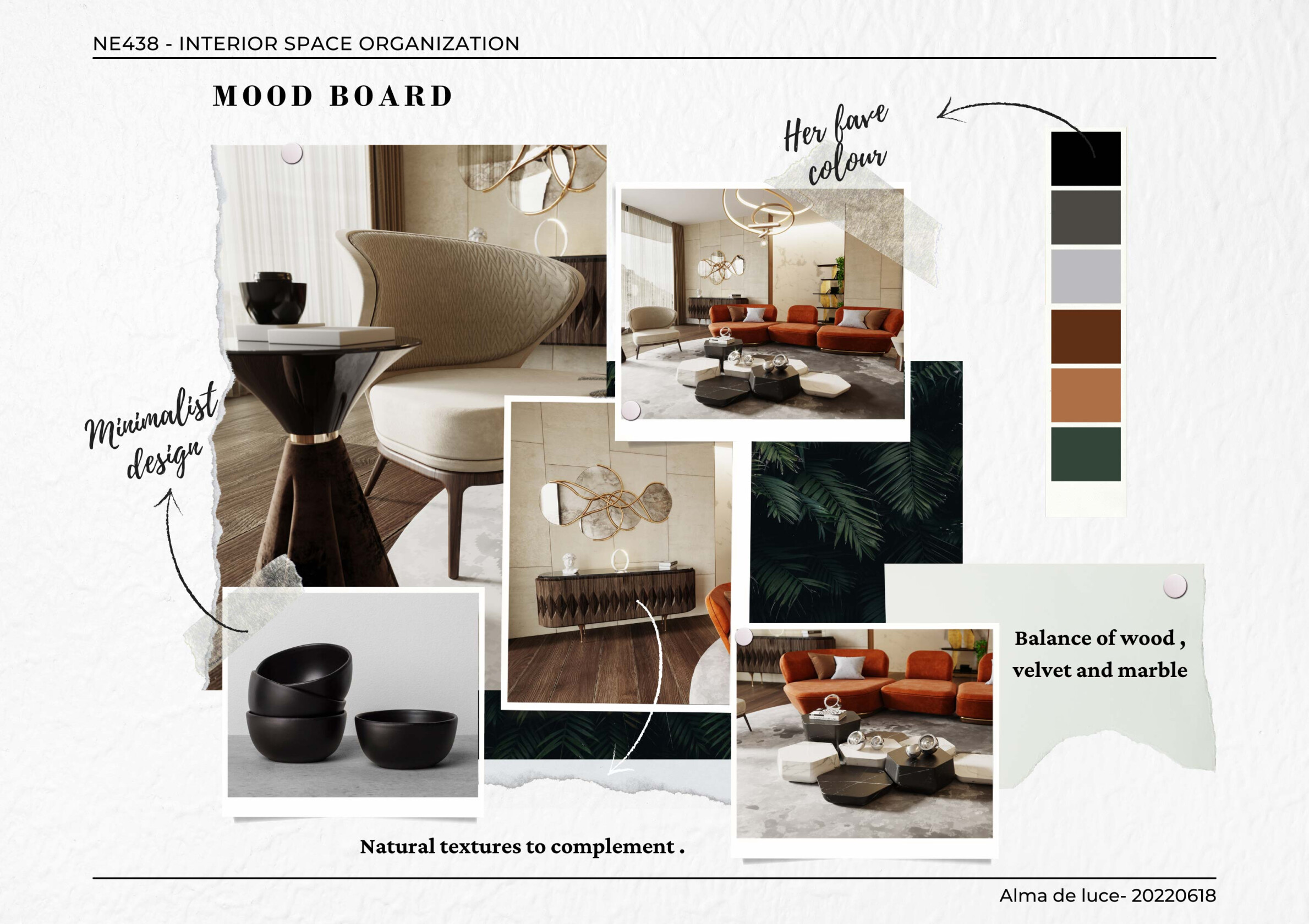 interior design mood board system template pdf