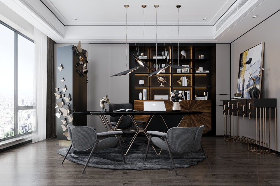 Luxurious Home Office Design Ideas ALMA De LUCE   G45v2hkazb71 